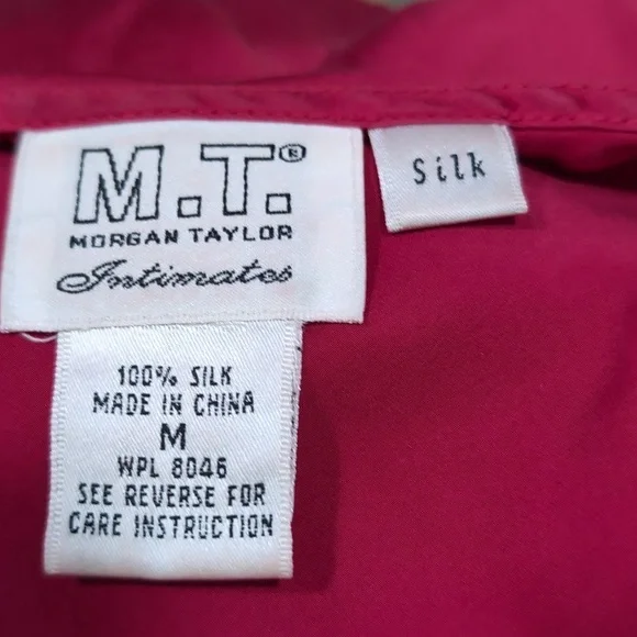 Morgan Taylor Scarlet Chemise with Ebony Lace - Picture 5 of 6